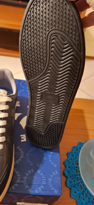 Sneakers uomo Navigare blu/grigie