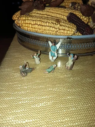 Figura Belén Plomo , antiguas