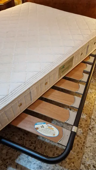 Colchón y Somier de láminas Body Flex