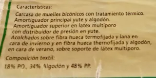 Colchón y Somier de láminas Body Flex