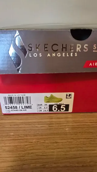 Zapatillas Skechers Uno Stand On Air Talla 39 lime