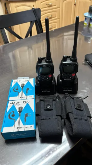 Lote 2 Walkie Talkie Midland MA21-L PRO