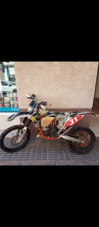 KTM 125cc EXC 2T 2014 Enduro