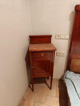 Conjunto Muebles Habitación Retro Madera