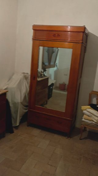 Conjunto Muebles Habitación Retro Madera