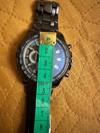 Orologio da uomo YX nero e argento