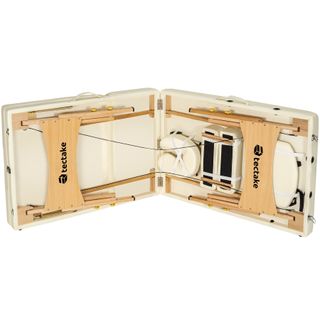 Camilla para masajes de 3 zonas, beige