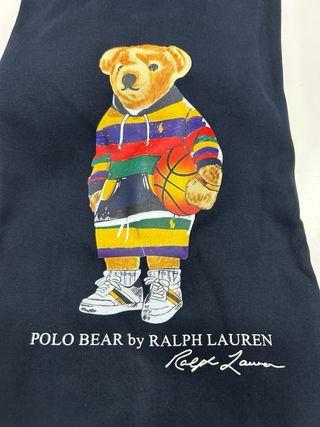 Felpa Polo Ralph Lauren Orso con Pallone Basket L