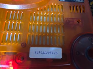 Consola Nintendo 64 Naranja Transparente