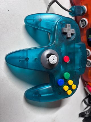 Consola Nintendo 64 Naranja Transparente