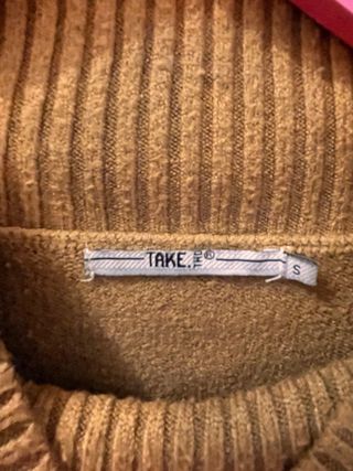 Maglioncino donna marrone tg S