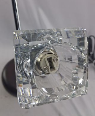 Lámpara Sobremesa Diseño Moderno - Cristal Roca