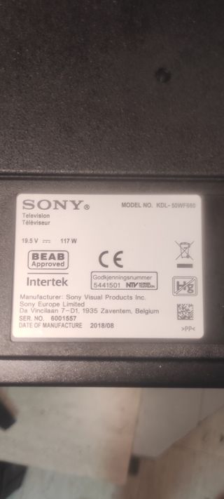 Patas para TV Sony KDL-50WF660