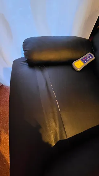 Sillón Relax Masaje y Calor Negro