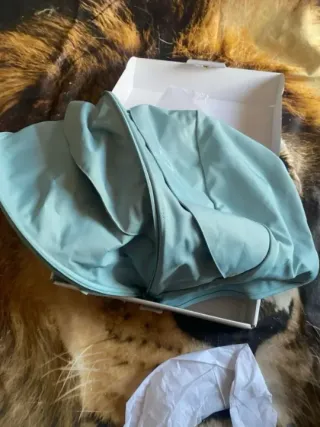 capota con ventilación bugaboo bee6 Azul vapor