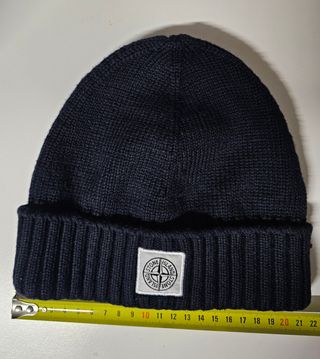 Gorro Stone Island. Azul Marino