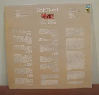 VINILO MASTERS OF ROCK LP DE PINK FLOYD COMO NUEVO
