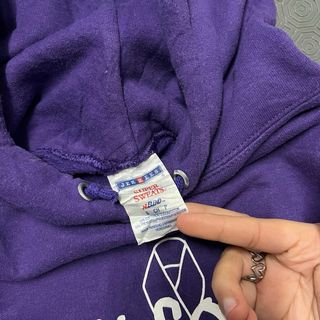 Hoodie Loyola College Vintage Retro S USA boxy fit