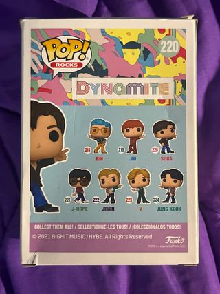 Funko Pop! BTS Suga Dynamite 220