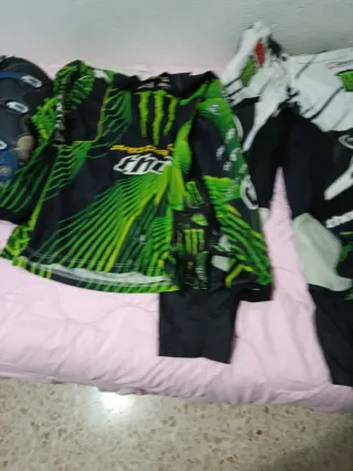 Conjunto Ropa Motocross Monster