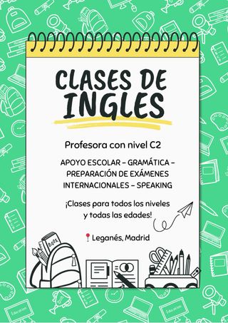 Clases de ingles en Leganés