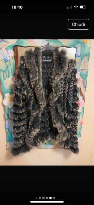 Pellicciotto donna taglia unica