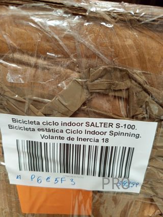 Bicicleta ciclo indoor SALTER S-100