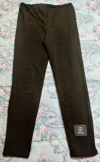 Leggins neri premaman invernali, Shein (L/44-46)