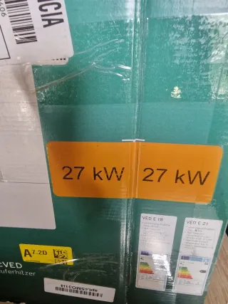 Calentador Vaillant 27kW digital