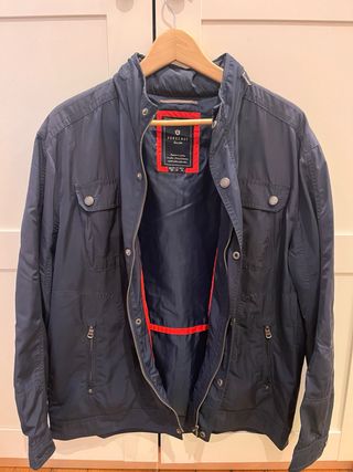 Chamarra Impermeable FORECAST Hombre Azul marino