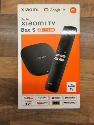 Xiaomi TV Box S 3rd Gen 4K Ultra-HD Precintado