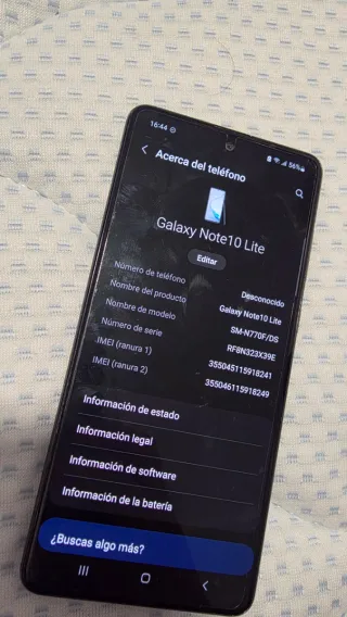 Samsung Galaxy Note 10 Lite