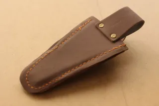 Riñonera para tijeras de podar de cuero