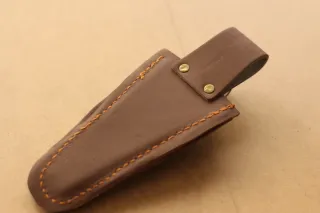 Riñonera para tijeras de podar de cuero