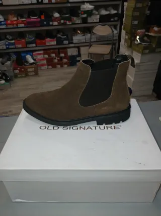 Botas de hombre marrones talla 41