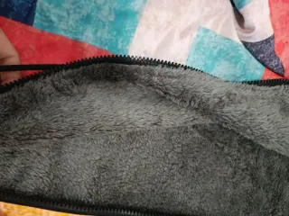 Chaquetón estampado patchwork