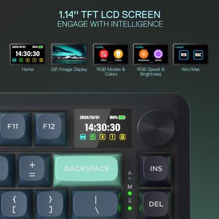 Teclado mecánico gaming Redragon K724 Pro