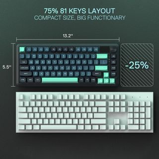 Teclado mecánico gaming Redragon K724 Pro