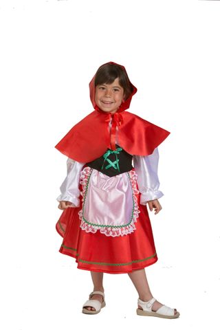 Disfraz Caperucita Roja T-2 (5-7 años)
