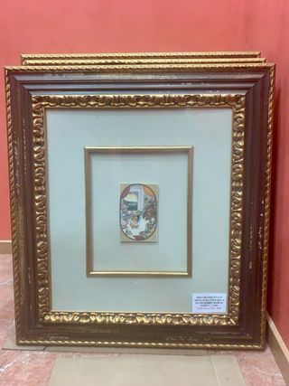 Pintura sobre marfil,