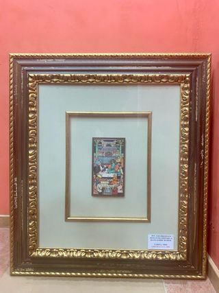 Pintura sobre marfil,