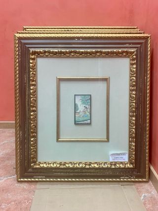 Pintura sobre marfil,