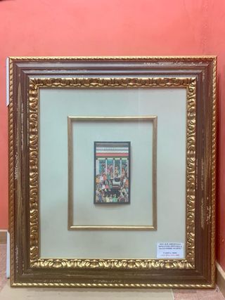 Pintura sobre marfil,