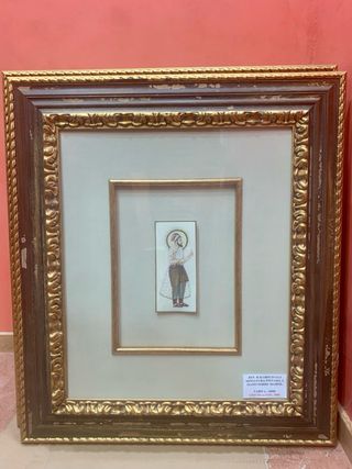 Pintura sobre marfil,