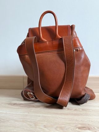 Mochila artesanal Pago Garzón Piel