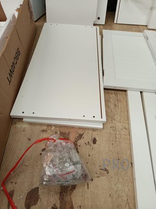 VASAGLE Armario del baño BBC40WT