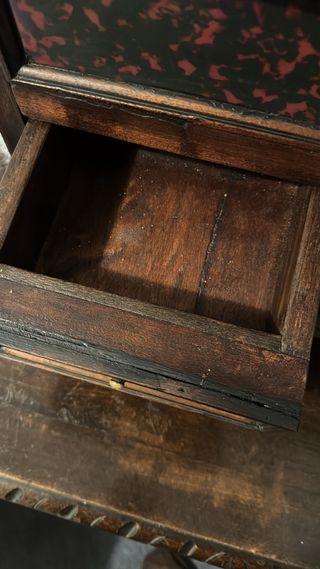 Arqueta o bargueño antiguo madera S.XIX