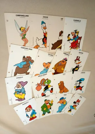 Lotto schede La Banda Disney