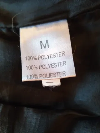 Plumífero TNG Negro Talla M