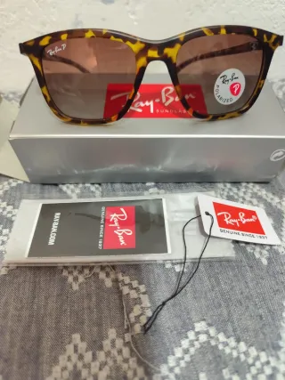 Gafas de Sol Ray-Ban Estuche Negro.